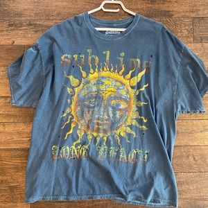 Sublime Blue/Dark Team Oversized T-Shirt